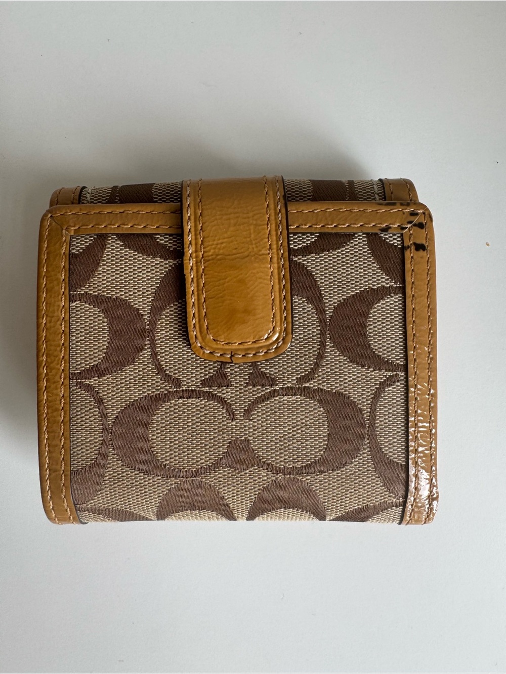 SOLD ELSEWHERE-Authentic -Vintage Y2K Coach Soho Signature Bag + Wallet - Picture 14 of 15